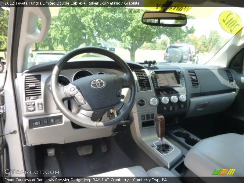 Silver Sky Metallic / Graphite 2012 Toyota Tundra Limited Double Cab 4x4