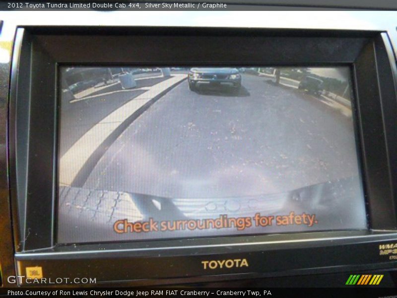 Silver Sky Metallic / Graphite 2012 Toyota Tundra Limited Double Cab 4x4