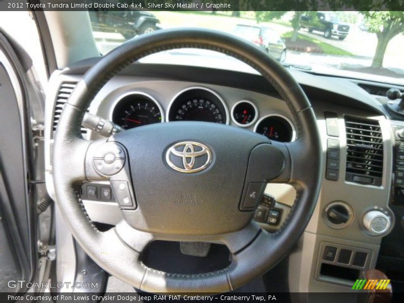 Silver Sky Metallic / Graphite 2012 Toyota Tundra Limited Double Cab 4x4