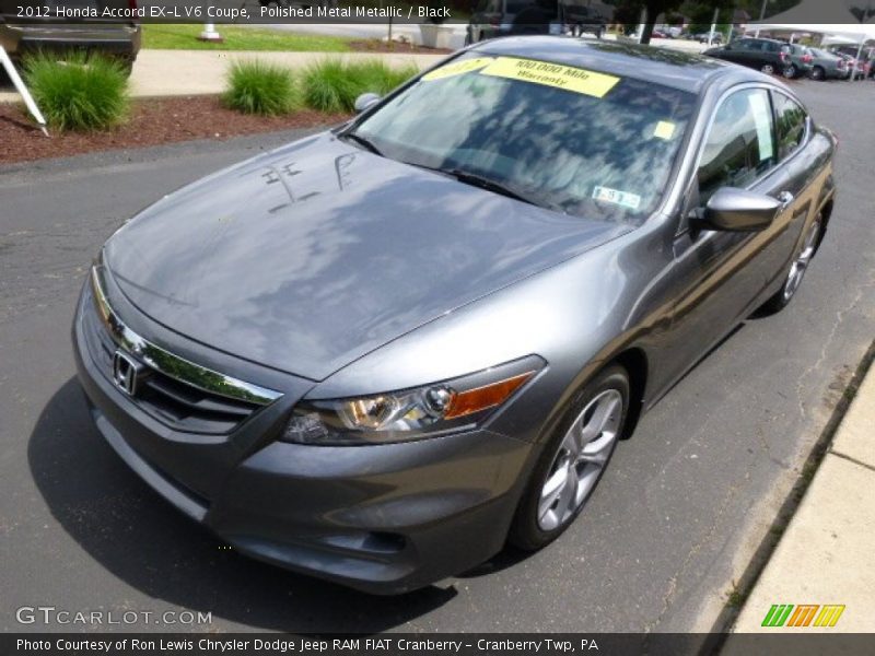 Front 3/4 View of 2012 Accord EX-L V6 Coupe