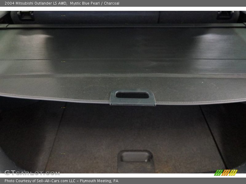 Mystic Blue Pearl / Charcoal 2004 Mitsubishi Outlander LS AWD