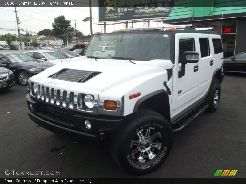 White / Wheat 2006 Hummer H2 SUV