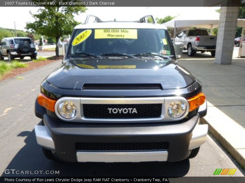 Black Diamond / Dark Charcoal 2007 Toyota FJ Cruiser 4WD