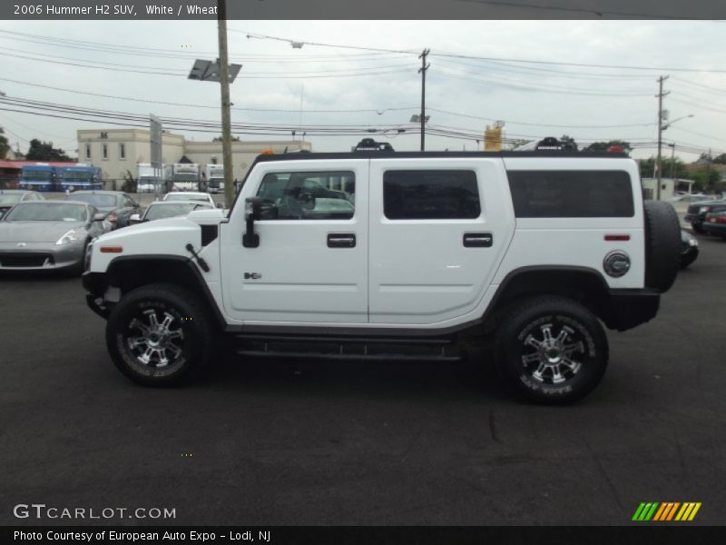 White / Wheat 2006 Hummer H2 SUV