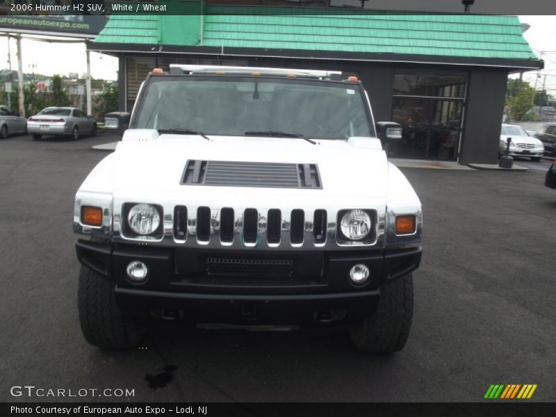 White / Wheat 2006 Hummer H2 SUV