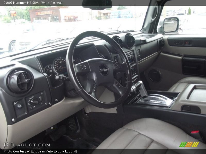 White / Wheat 2006 Hummer H2 SUV