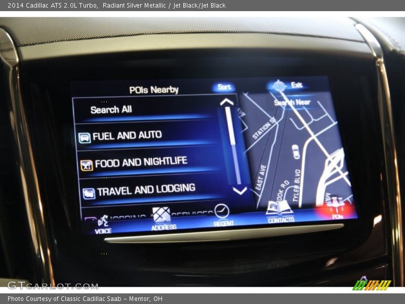 Radiant Silver Metallic / Jet Black/Jet Black 2014 Cadillac ATS 2.0L Turbo