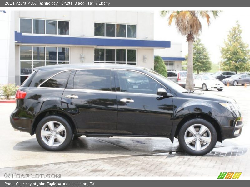 Crystal Black Pearl / Ebony 2011 Acura MDX Technology
