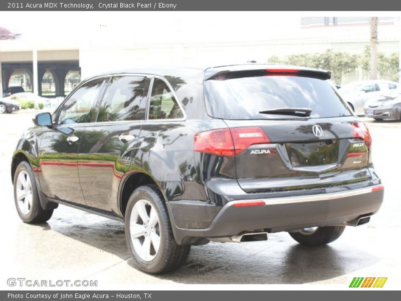 Crystal Black Pearl / Ebony 2011 Acura MDX Technology