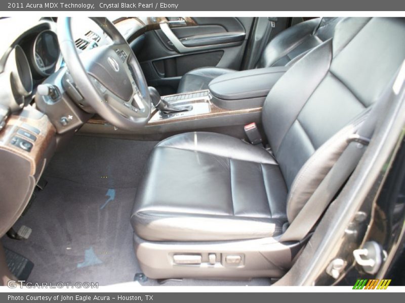 Crystal Black Pearl / Ebony 2011 Acura MDX Technology