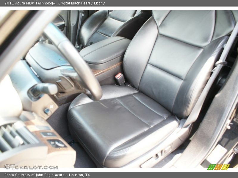 Crystal Black Pearl / Ebony 2011 Acura MDX Technology