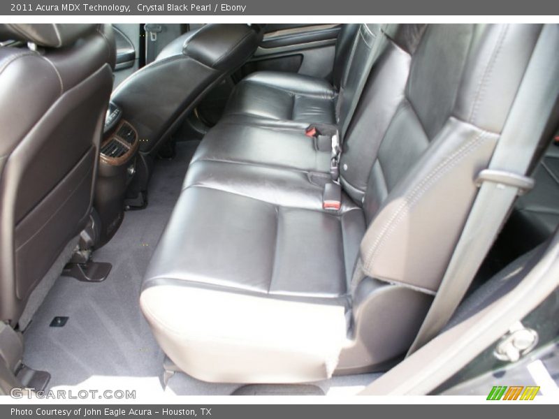 Crystal Black Pearl / Ebony 2011 Acura MDX Technology