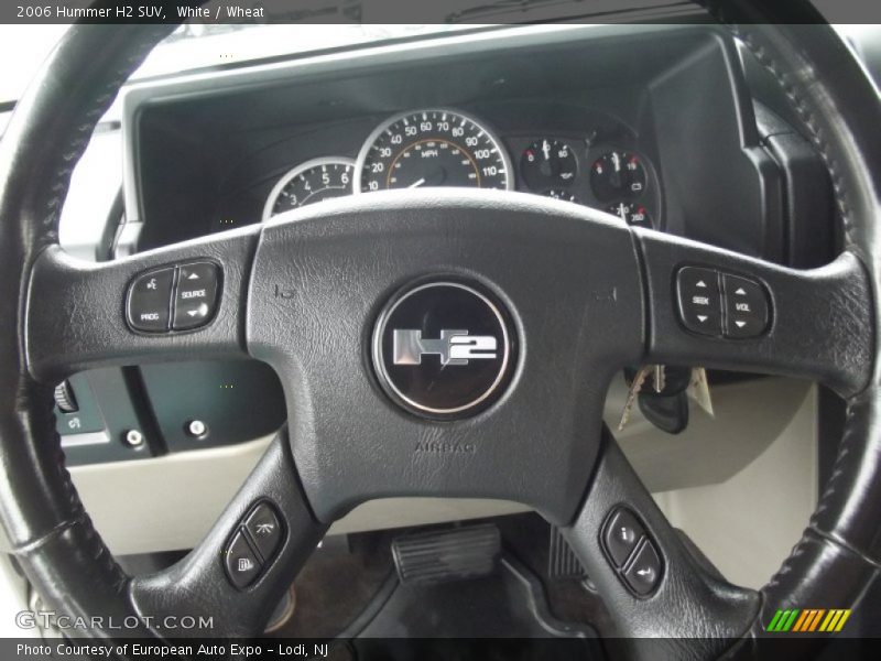 White / Wheat 2006 Hummer H2 SUV