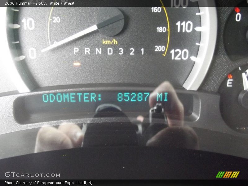 White / Wheat 2006 Hummer H2 SUV