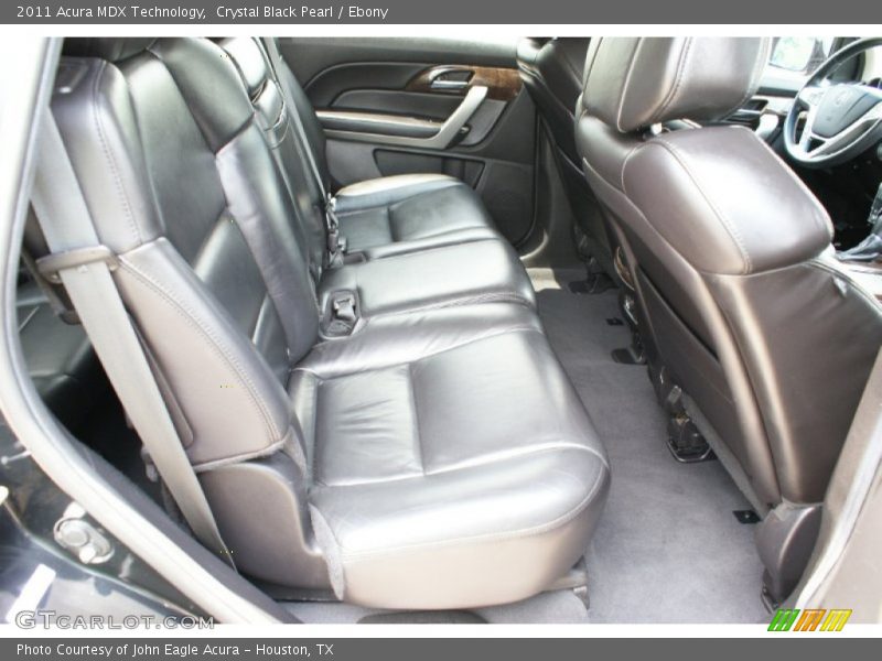Crystal Black Pearl / Ebony 2011 Acura MDX Technology