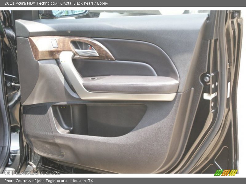 Crystal Black Pearl / Ebony 2011 Acura MDX Technology