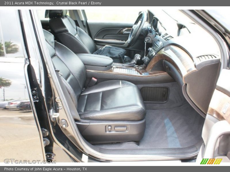 Crystal Black Pearl / Ebony 2011 Acura MDX Technology