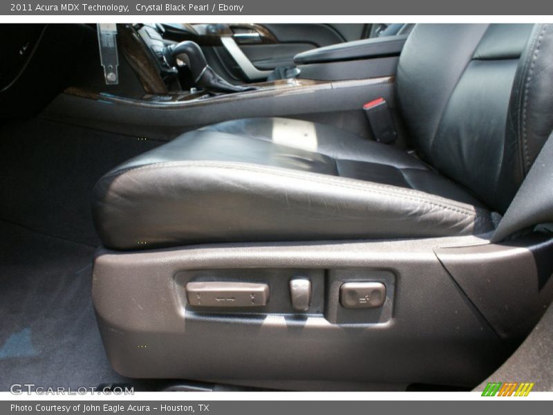 Crystal Black Pearl / Ebony 2011 Acura MDX Technology