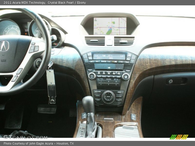 Crystal Black Pearl / Ebony 2011 Acura MDX Technology