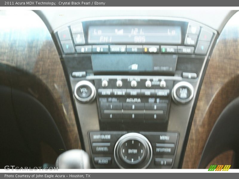 Crystal Black Pearl / Ebony 2011 Acura MDX Technology
