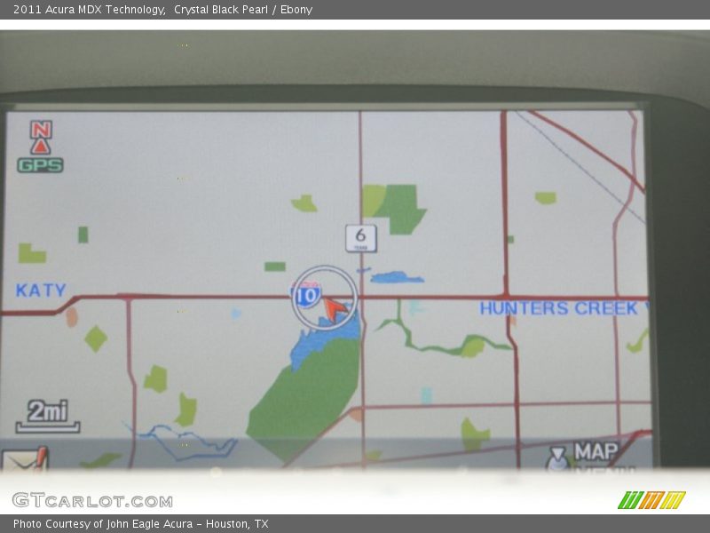 Crystal Black Pearl / Ebony 2011 Acura MDX Technology