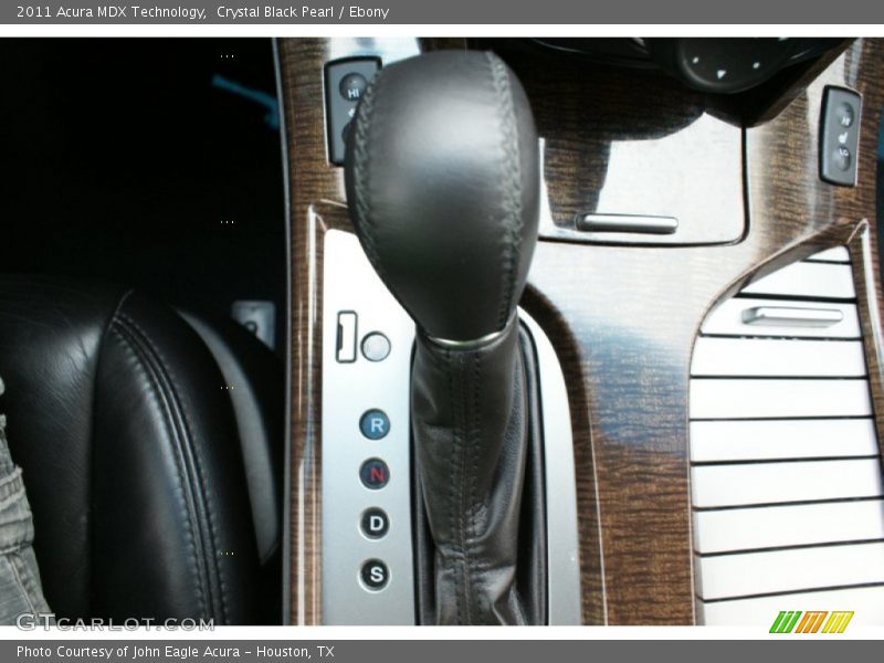 Crystal Black Pearl / Ebony 2011 Acura MDX Technology