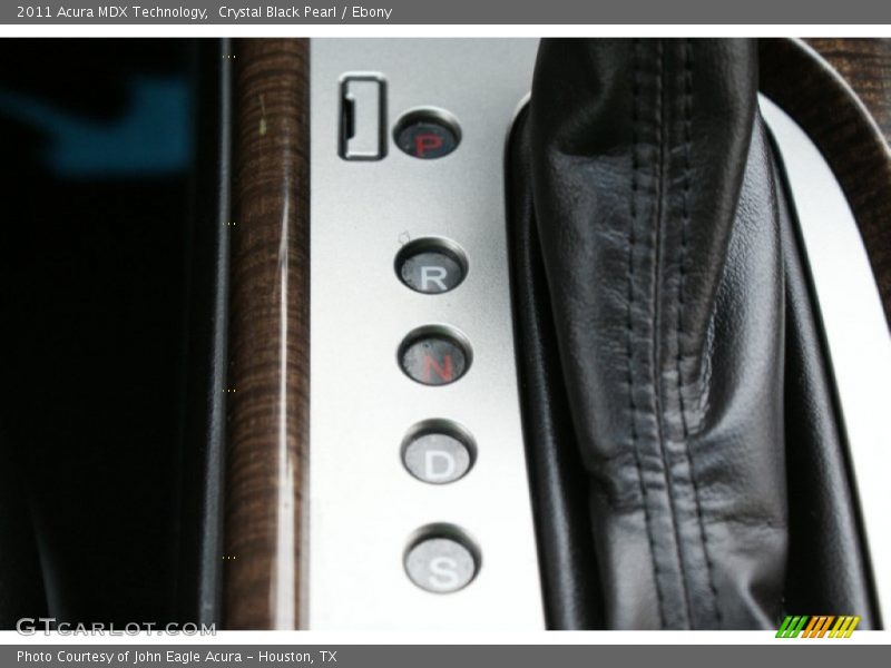 Crystal Black Pearl / Ebony 2011 Acura MDX Technology