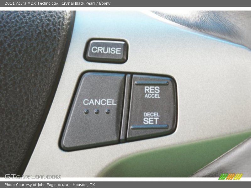 Crystal Black Pearl / Ebony 2011 Acura MDX Technology