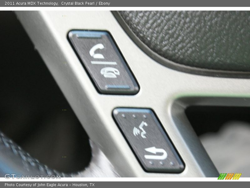 Crystal Black Pearl / Ebony 2011 Acura MDX Technology