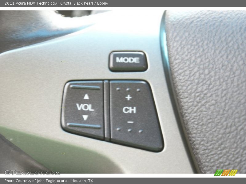 Crystal Black Pearl / Ebony 2011 Acura MDX Technology