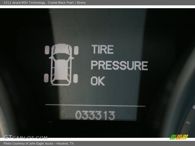 Crystal Black Pearl / Ebony 2011 Acura MDX Technology