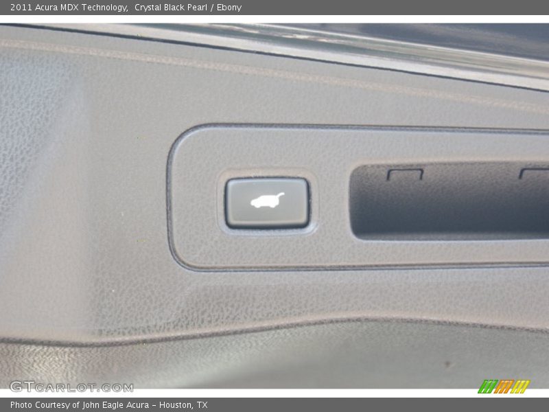 Crystal Black Pearl / Ebony 2011 Acura MDX Technology