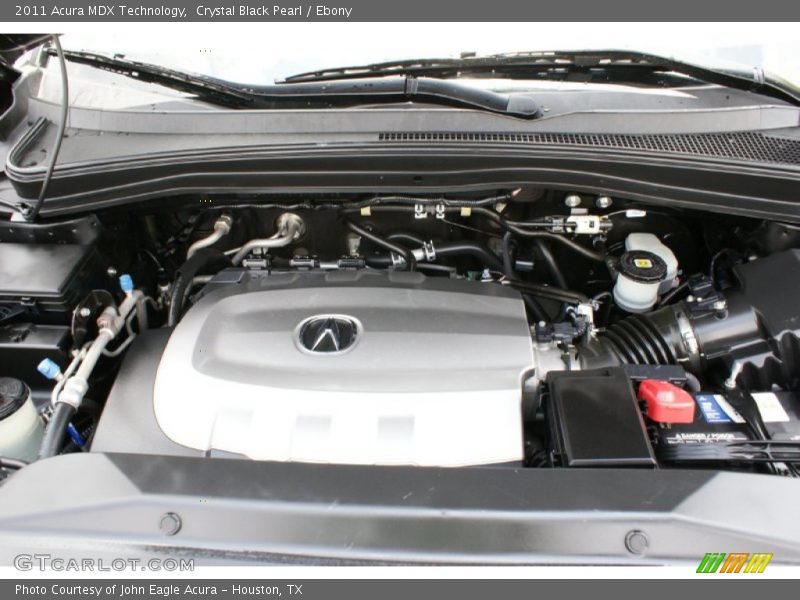 Crystal Black Pearl / Ebony 2011 Acura MDX Technology