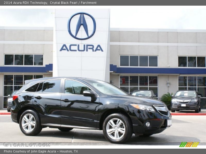 Crystal Black Pearl / Parchment 2014 Acura RDX Technology