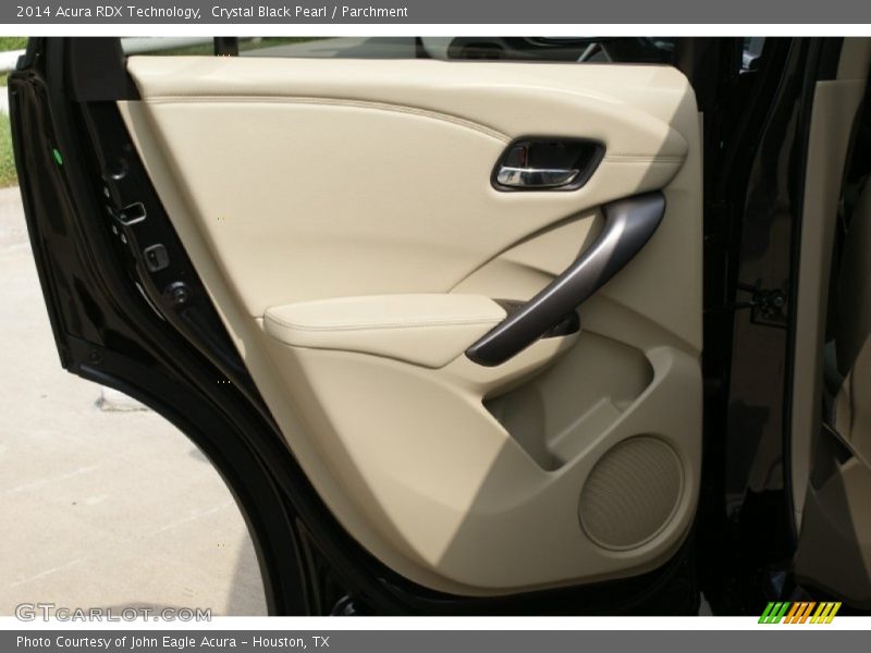 Crystal Black Pearl / Parchment 2014 Acura RDX Technology