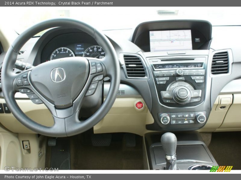 Crystal Black Pearl / Parchment 2014 Acura RDX Technology