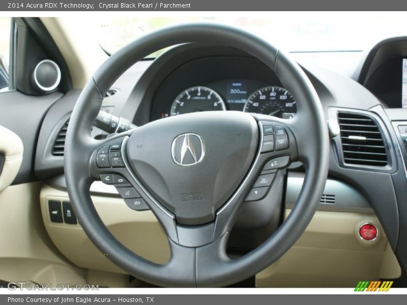 Crystal Black Pearl / Parchment 2014 Acura RDX Technology