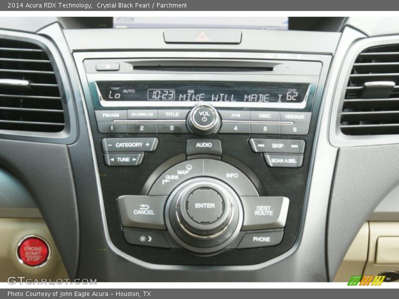 Crystal Black Pearl / Parchment 2014 Acura RDX Technology
