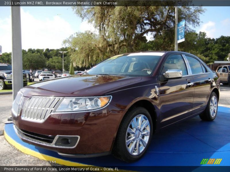 Bordeaux Reserve Metallic / Dark Charcoal 2011 Lincoln MKZ FWD