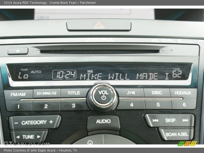 Crystal Black Pearl / Parchment 2014 Acura RDX Technology