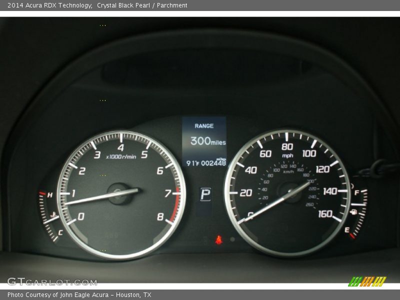 Crystal Black Pearl / Parchment 2014 Acura RDX Technology