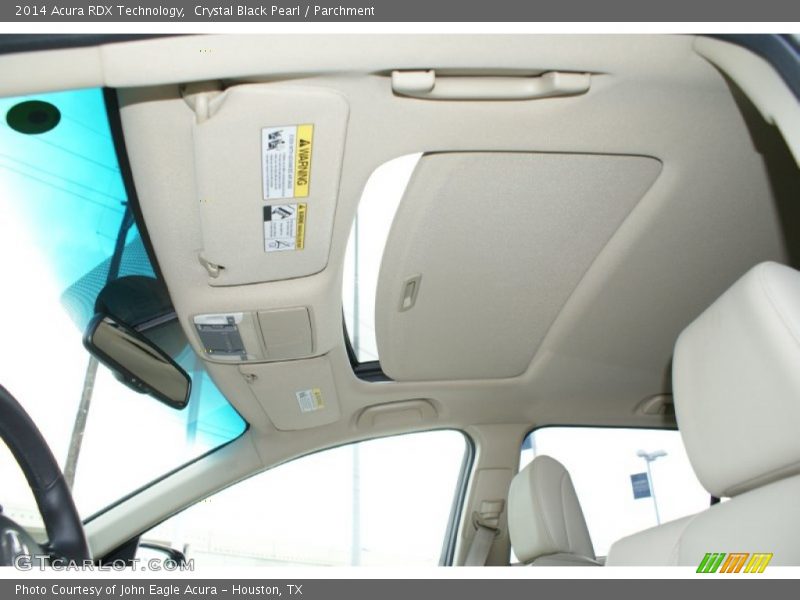 Crystal Black Pearl / Parchment 2014 Acura RDX Technology
