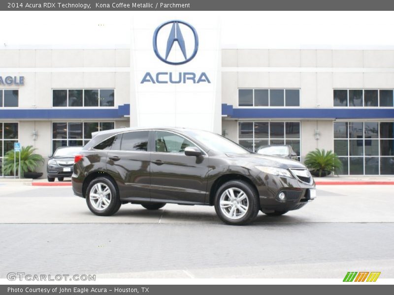 Kona Coffee Metallic / Parchment 2014 Acura RDX Technology