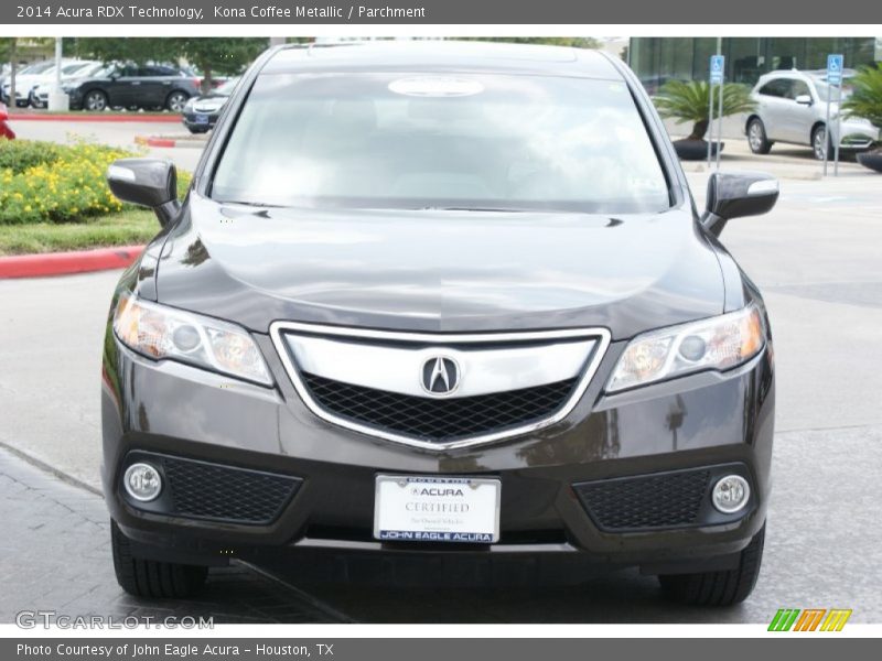 Kona Coffee Metallic / Parchment 2014 Acura RDX Technology