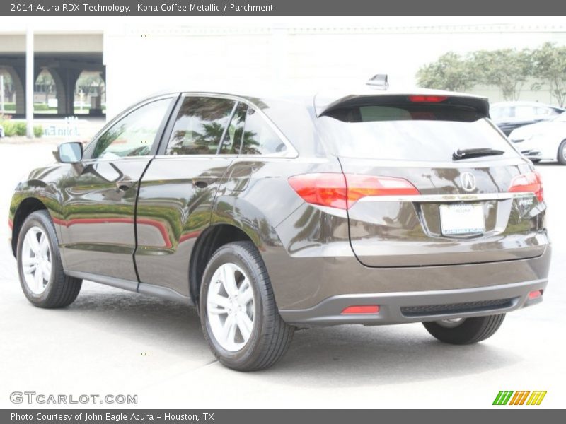 Kona Coffee Metallic / Parchment 2014 Acura RDX Technology