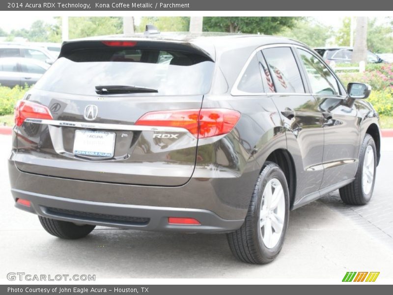 Kona Coffee Metallic / Parchment 2014 Acura RDX Technology