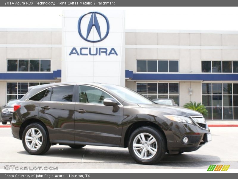 Kona Coffee Metallic / Parchment 2014 Acura RDX Technology
