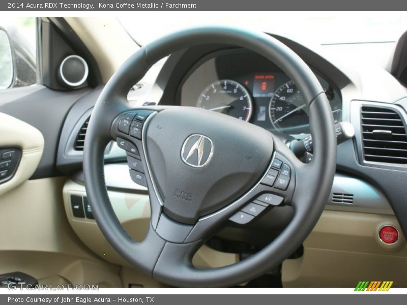Kona Coffee Metallic / Parchment 2014 Acura RDX Technology