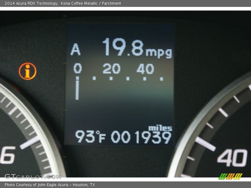 Kona Coffee Metallic / Parchment 2014 Acura RDX Technology