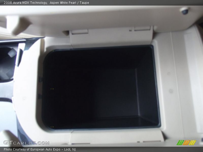 Aspen White Pearl / Taupe 2008 Acura MDX Technology